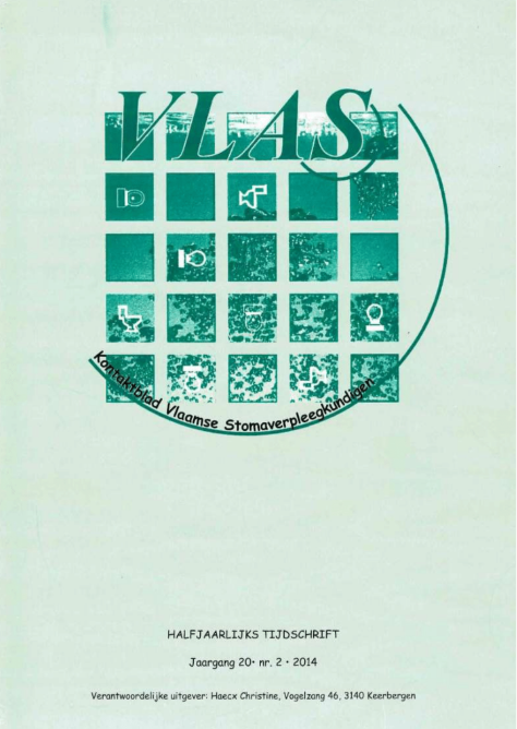 Tijdschrift VLAS jaargang 20 nummer 2 2014