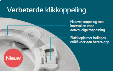 SenSura® Mio  met een verbeterde klikkoppeling