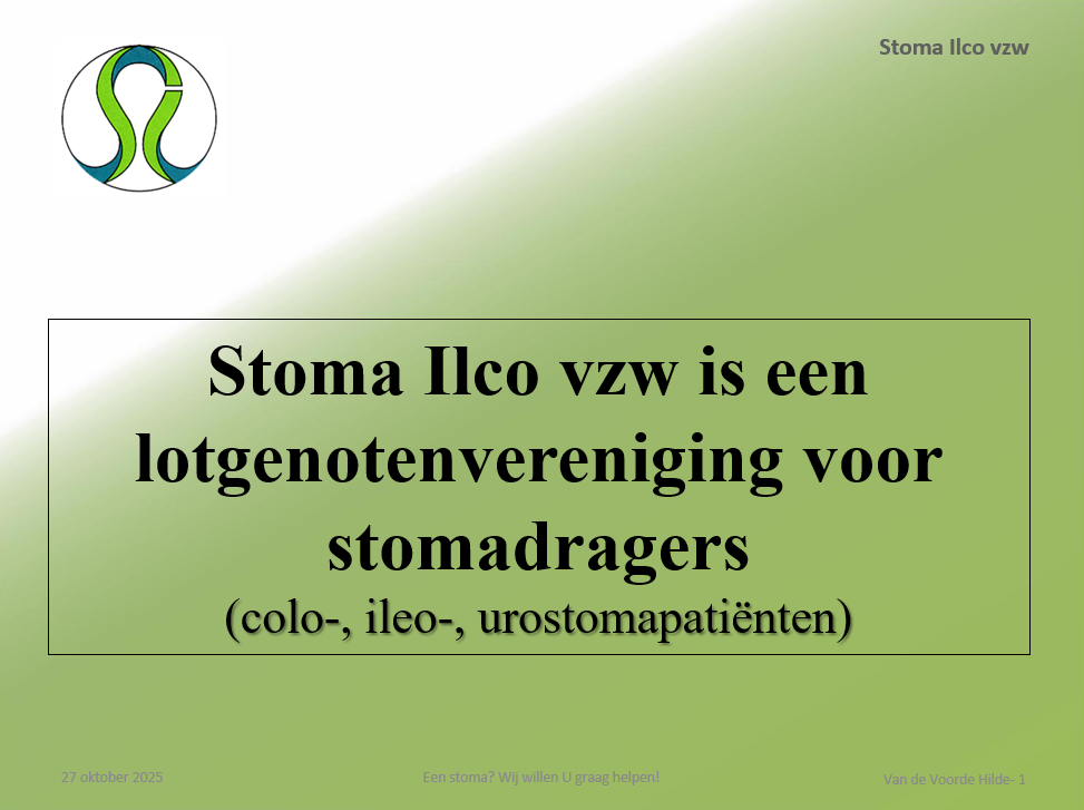 Voorstelling Stoma Ilco