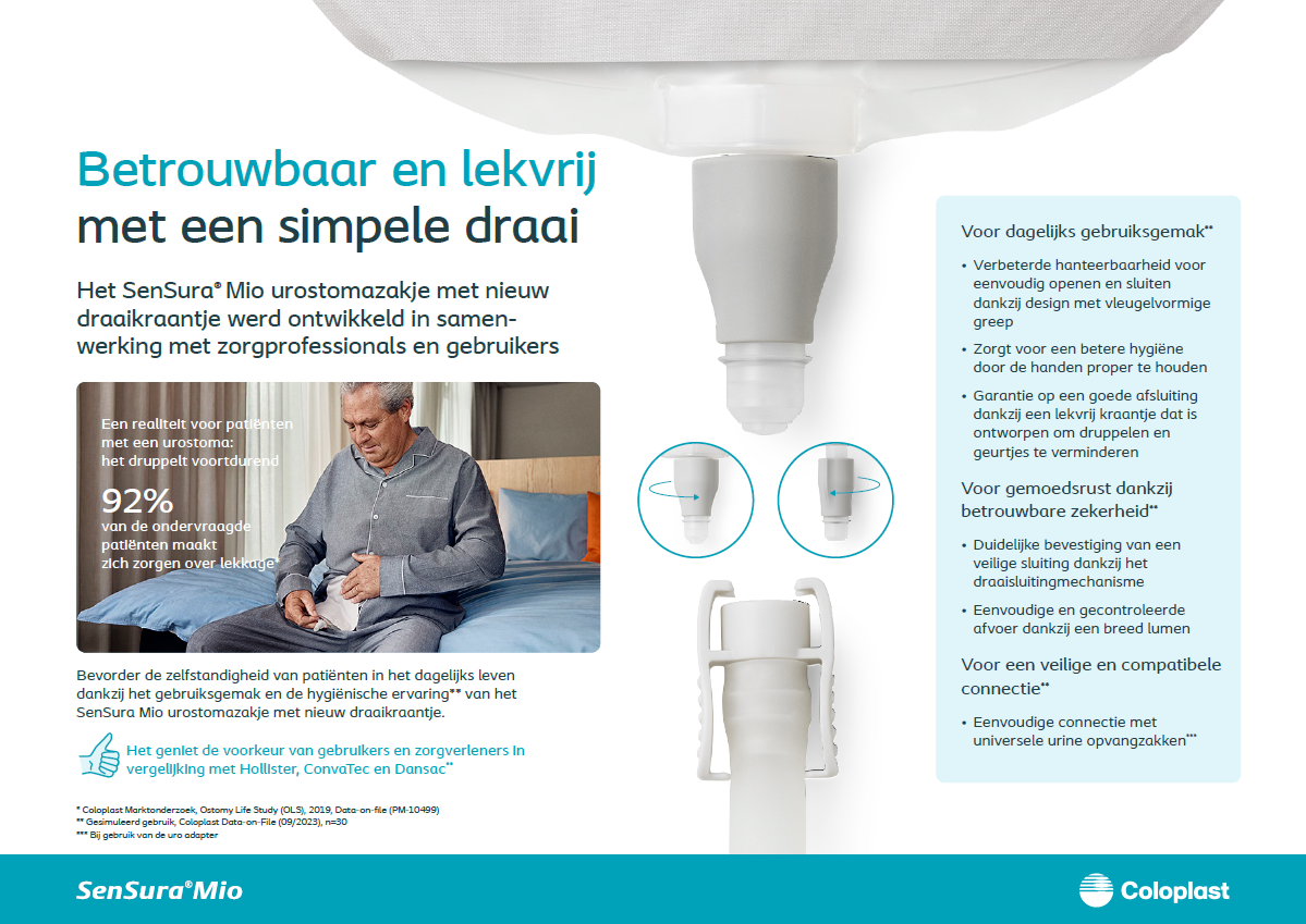 Betrouwbaar en lekvrij met een simpele draai