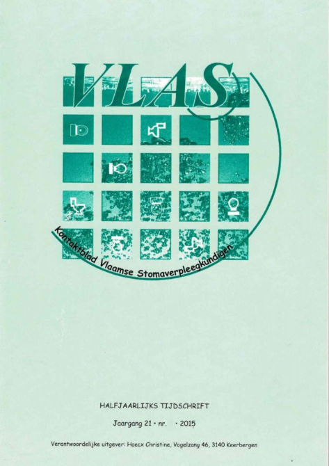 Tijdschrift VLAS jaargang 21 nummer 1 2015